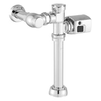 [6047SM111.002] Ultima Touchless Sensor Toilet Flush Valve, Piston-Type, 1.1 gpf/4.2 Lpf - Polished Chrome