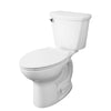 [215FC004.020] Cadet® PRO Two-Piece 1.6 gpf/6.0 Lpf Compact Chair Height Elongated 14-Inch Rough Toilet Less Seat - White