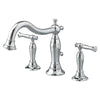 [7440900.002] Quentin Bathtub Faucet for Flash Rough-in Valve with Lever Handles - Polished Chrome
