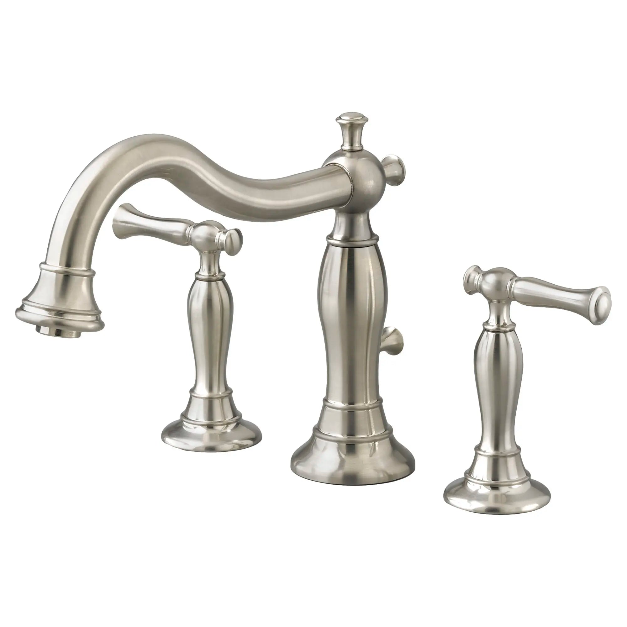 Quentin Bathtub Faucet for Flash Rough-in Valve with Lever Handles // BRUSHED NICKEL // 174031_7440900295_1_0_CDNwebp.webp
