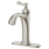 [7617107.295] Glenmere Single Hole Single-Handle Bathroom Faucet 1.2 gpm/4.5 L/min With Lever Handle - Brushed Nickel