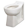 [3341001.020] Huron® Floor-Mount, Back Outlet EverClean® Bowl With Integral Seat, Back Spud - White