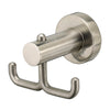 [8336210.295] CR Series Double Robe Hook - Brushed Nickel