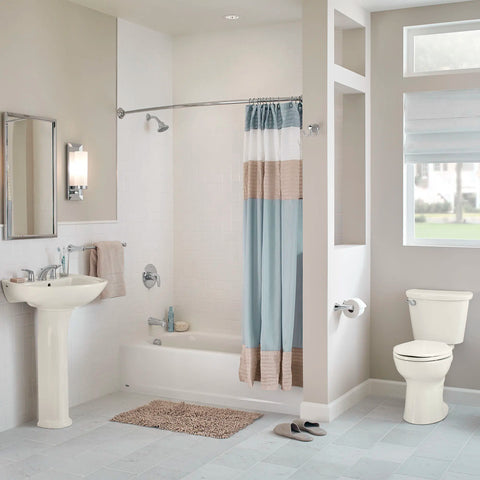 Colony® Two-Piece 1.28 gpf/4.8 Lpf Chair Height Elongated 10-Inch Rough Toilet Less Seat