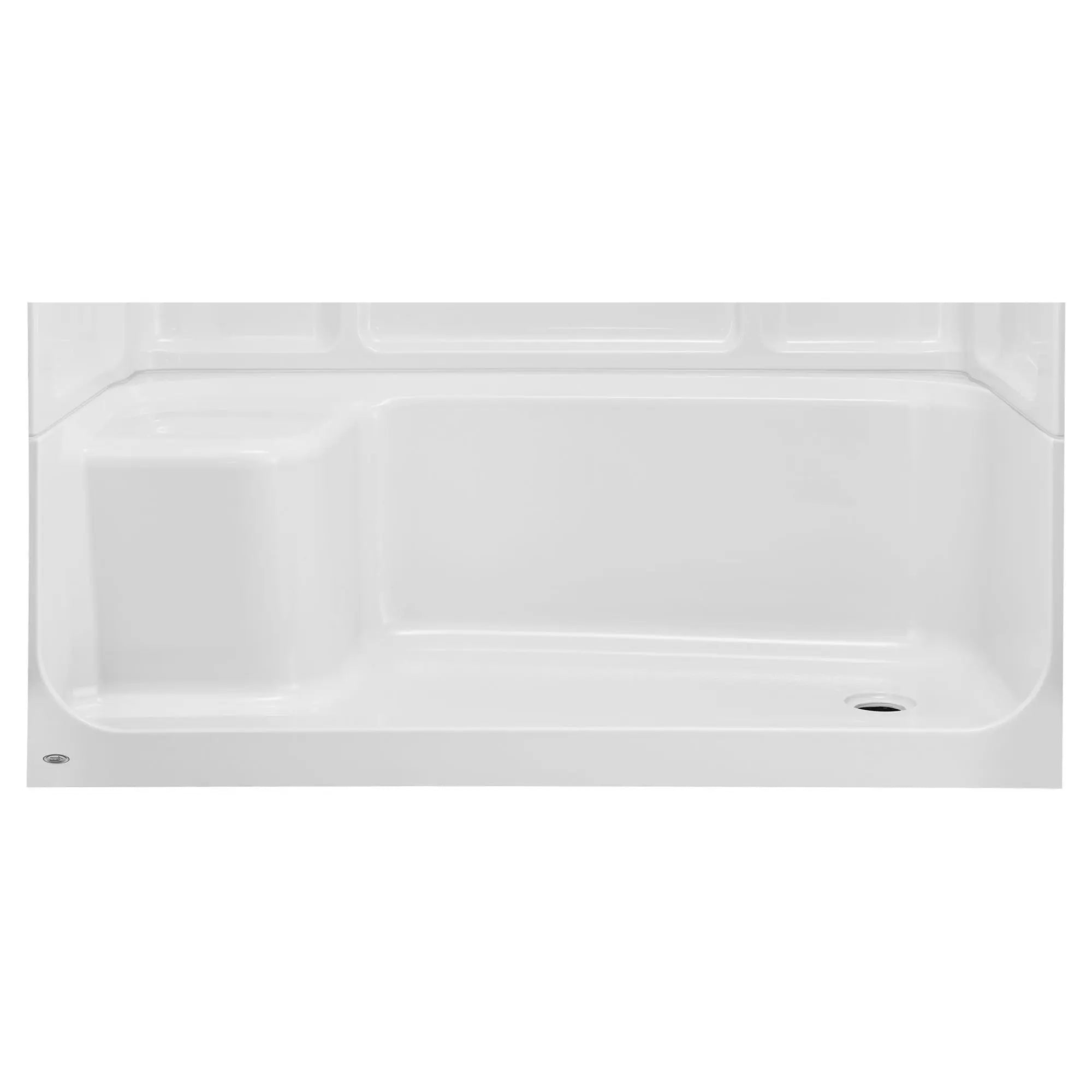 Elevate Seated Shower Base - Right Hand Outlet // ARCTIC // 174528_6030ST3R011_0_CDNwebp.webp