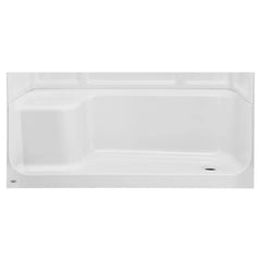 Elevate Seated Shower Base - Right Hand Outlet // ARCTIC // 174528_6030ST3R011_CDNwebp.webp