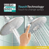 [1698374.002] Spectra Touch 7-3/16-inch 1.8 gpm/6.8 L/min 4-Function Water-Saving Showerhead - Polished Chrome