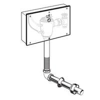 [606B311.007] Ultima Selectronic Concealed Toilet Flush Valve with Wall Box, Base Model, Piston-Type, 1.1 gpf/4.2 Lpf - No Finish