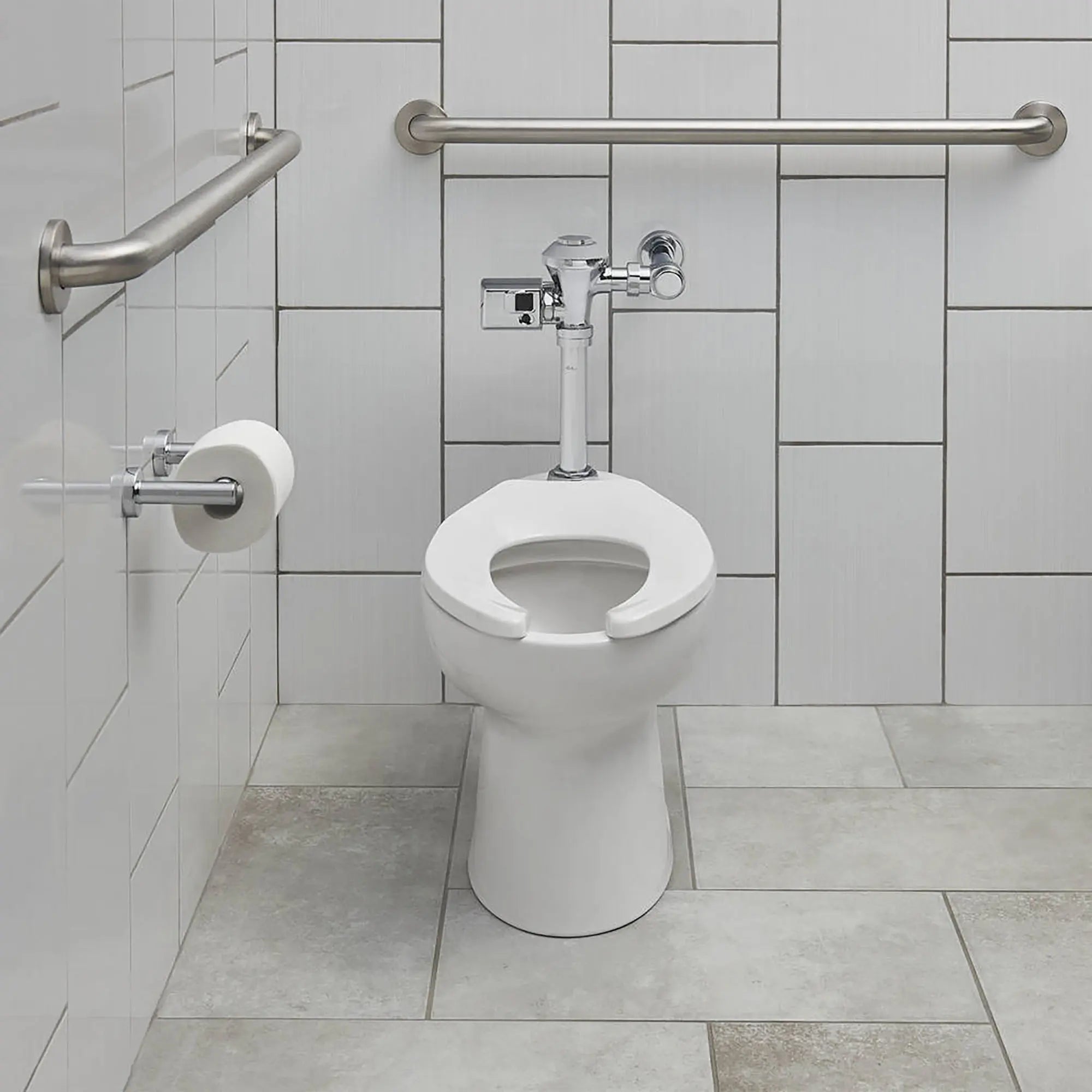 Ultima Touchless Sensor Toilet Flush Valve, Diaphragm-Type, 1.28 gpf/4.8 Lpf, 27-Inch Rough-In // POLISHED CHROME // 174664_B_6147SM122.002_5_0_CDNwebp.webp