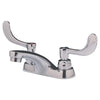 [5500174.002] Monterrey® 4-Inch Centerset Cast Faucet With Wrist Blade Handles 0.35 gpm/1.3 Lpm - Polished Chrome
