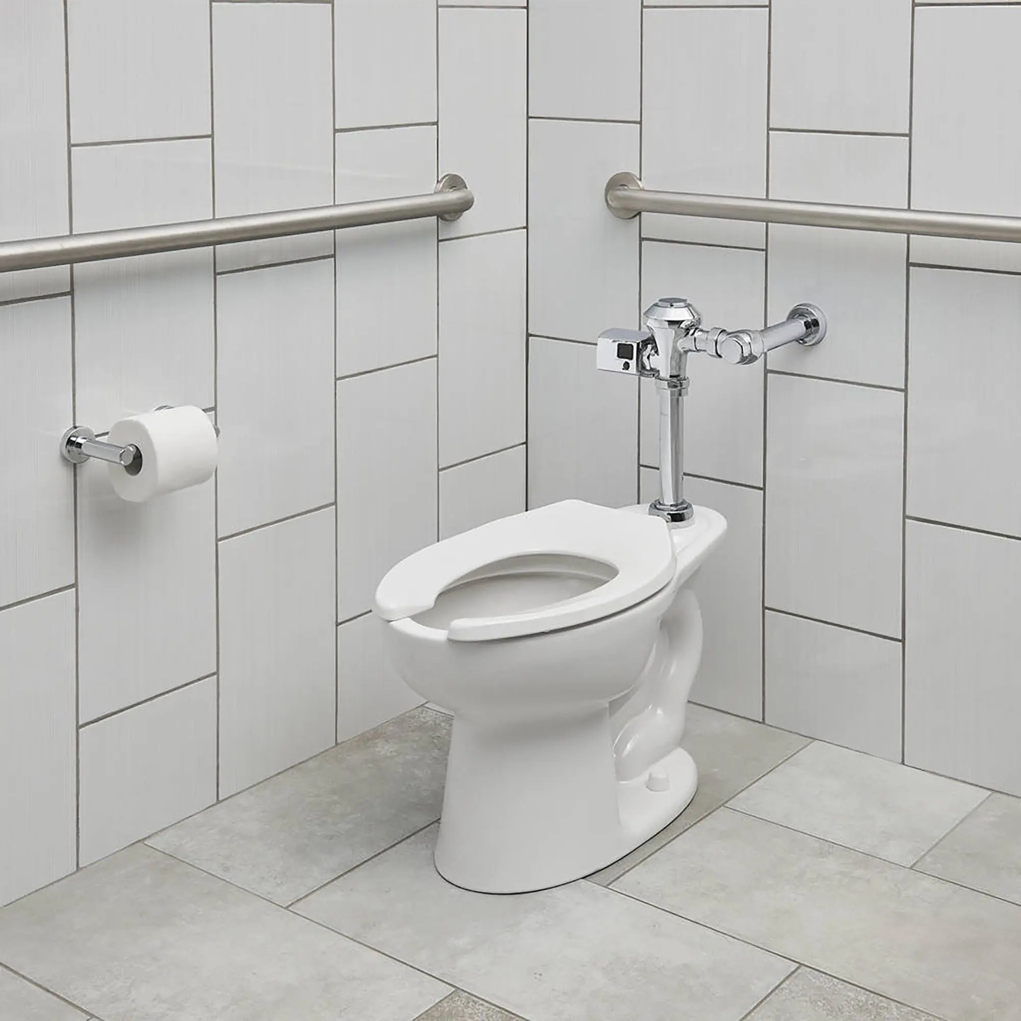 Ultima Touchless Sensor Toilet Flush Valve, Diaphragm-Type, 1.28 gpf/4.8 Lpf, 27-Inch Rough-In // POLISHED CHROME // 174678_B_6147SM122.002_4_0_CDNwebp.webp