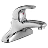 [6114110.002] Monterrey® Cast 4-Inch Centerset Single-Handle Faucet 1.5 gpm/5.7 Lpm With Metal Pop-Up Drain - Polished Chrome