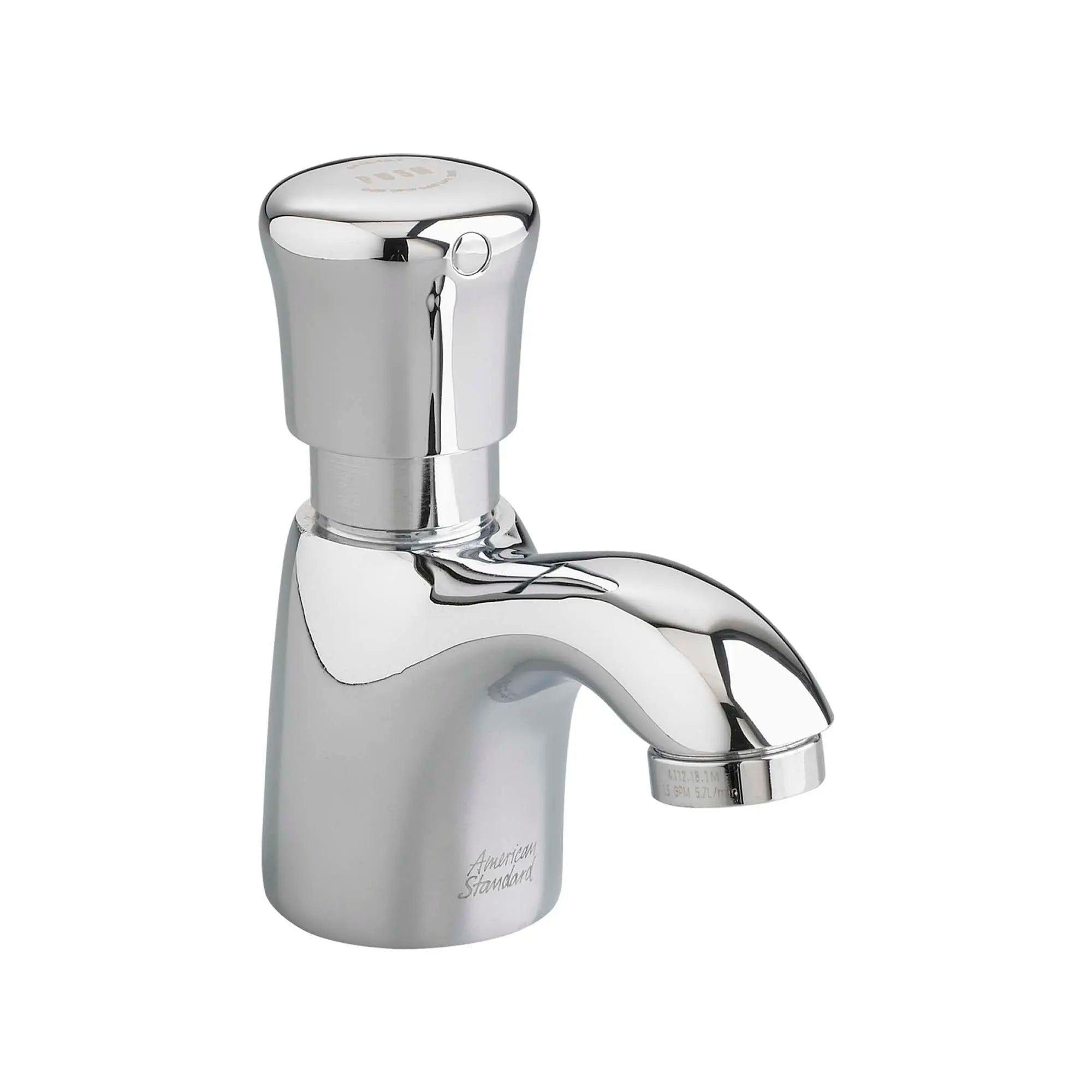 Metering Pillar Tap Faucet With Extended Spout 1.0 gpm/3.8 Lpf With Mechanical Mixing Valve // POLISHED CHROME // 174686_1340M109.002_0_CDNwebp.webp
