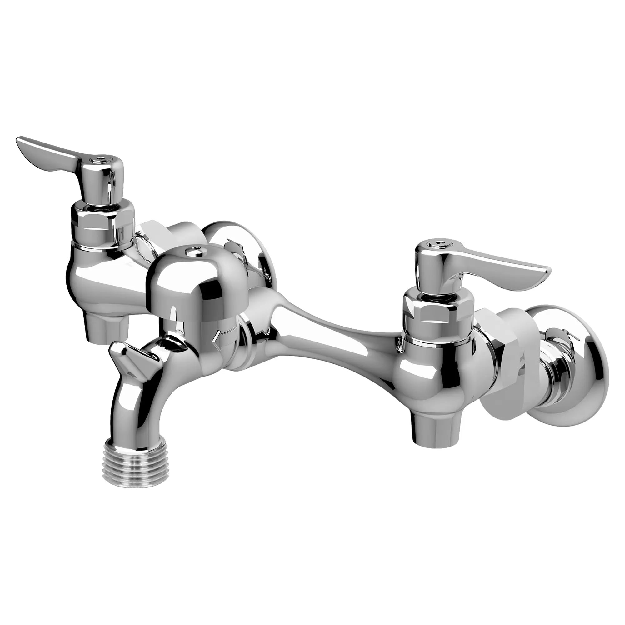 Wall-Mount Service Sink Faucet With 3-Inch Vacuum Breaker Spout and Offset Shanks // ROUGH CHROME // 174696_8351076002_1_0_CDNwebp.webp