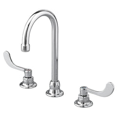 Monterrey® 8-Inch Widespread Gooseneck Faucet With Wrist Blade Handles 0.5 gpm/1.9 Lpm With Flexible Underbody // CHROME // 174702_6540275002_1_CDNwebp.webp