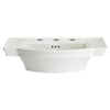 [0900008.020] Estate® 8-Inch Widespread Pedestal Sink Top - White