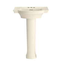 [0900400.222] Estate® 4-Inch Centerset Pedestal Sink Top and Leg Combination - White
