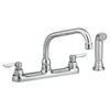 [6408140.002] Monterrey® Top Mount Kitchen Faucet With Tubular Spout and Lever Handles 1.5 gpm/5.7 L/min Less Spray - Polished Chrome