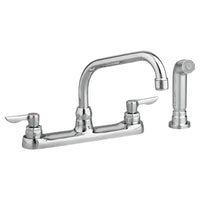 [6408140.002] Monterrey® Top Mount Kitchen Faucet With Tubular Spout and Lever Handles 1.5 gpm/5.7 L/min Less Spray - Polished Chrome