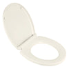 [5020B65G.222] Traditional Slow-Close & Easy Lift-Off Round Front Toilet Seat - White