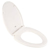 [5020A65G.020] Traditional Slow-Close & Easy Lift-Off Elongated Toilet Seat - White