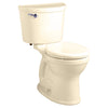 [211BA004.021] Champion® PRO Two-Piece 1.6 gpf/6.0 Lpf Chair Height Round Front Toilet Less Seat - Bone