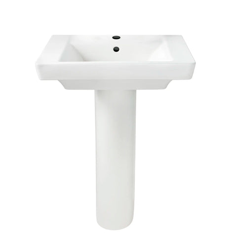 Boulevard® Center Hole Only Pedestal Sink Top and Leg Combination