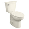 [215AB104.222] Cadet® PRO Two-Piece 1.28 gpf/4.8 Lpf Chair Height Elongated 10-Inch Rough Toilet Less Seat - White