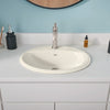 [0475047.222] Aqualyn® Drop-In Sink With Center Hole Only - White