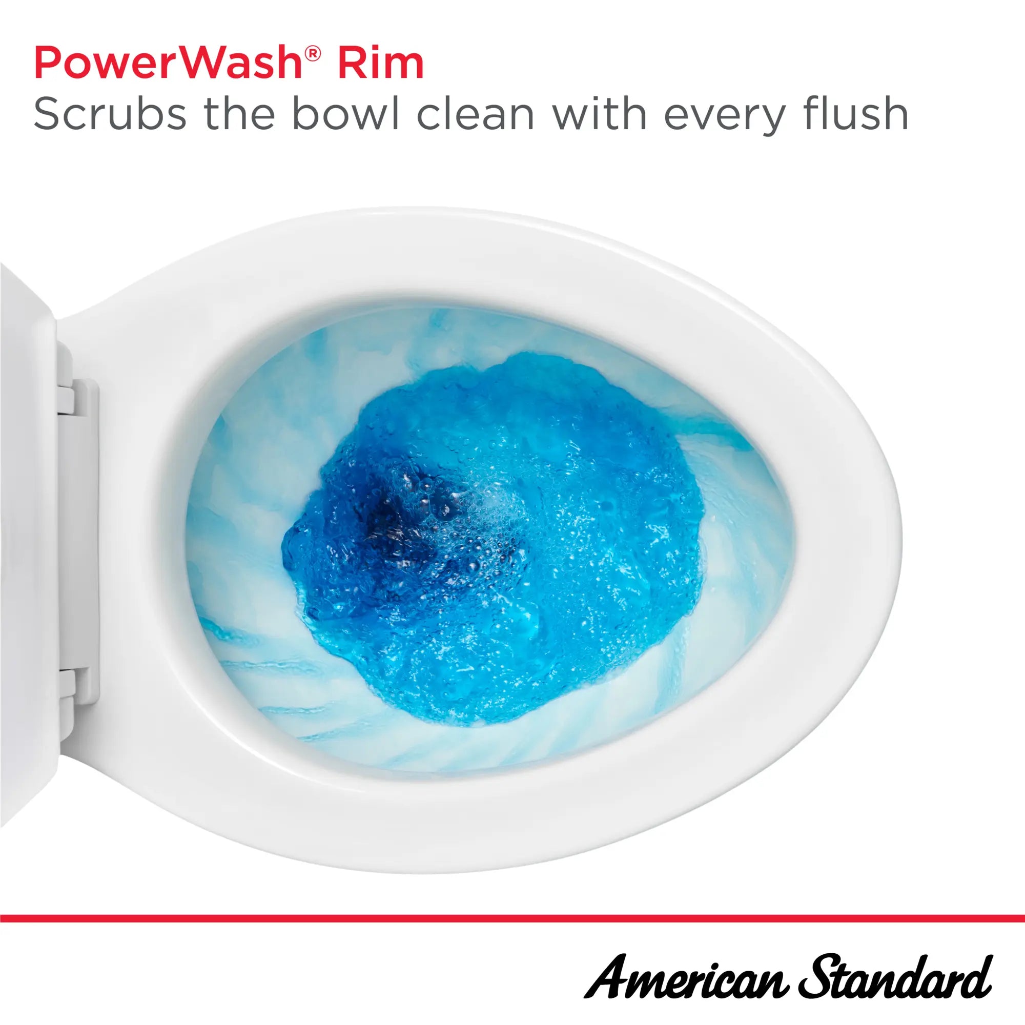 Champion PRO Two-Piece 1.6 gpf/6.0 Lpf Chair Height Elongated Toilet less Seat // WHITE // 176857_PowerWash_Infographic_Generic_0001_JUL2023_0_CDNwebp.webp