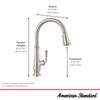 [4279300.002] Delancey® Single-Handle Pull-Down Dual Spray Function Kitchen Faucet 1.5 gpm/5.7 L/min - Polished Chrome