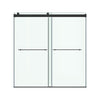 [AM00853400.243] Aspirations 60 x 60-Inch Frameless Sliding Bathtub Door - Silver Shine