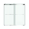 [AM00853400.213] Aspirations 60 x 60-Inch Frameless Sliding Bathtub Door - Silver Shine