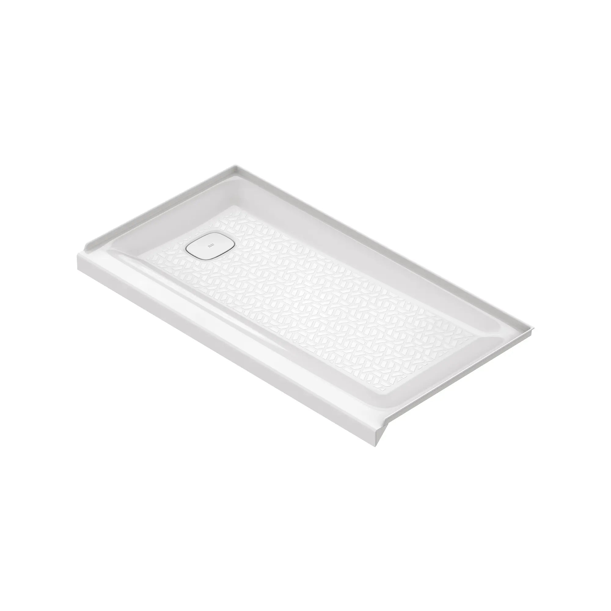Aspirations 60 x 32-Inch Single Threshold Shower Base With Left-Hand Drain // 60 X 32 IN / LEFT / WHITE // 188293_Aspirations_SiloLeft_A8020T-LHO_0001_APRIL2023_0_CDNwebp.webp