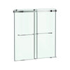 [AM00853400.213] Aspirations 60 x 60-Inch Frameless Sliding Bathtub Door - Silver Shine