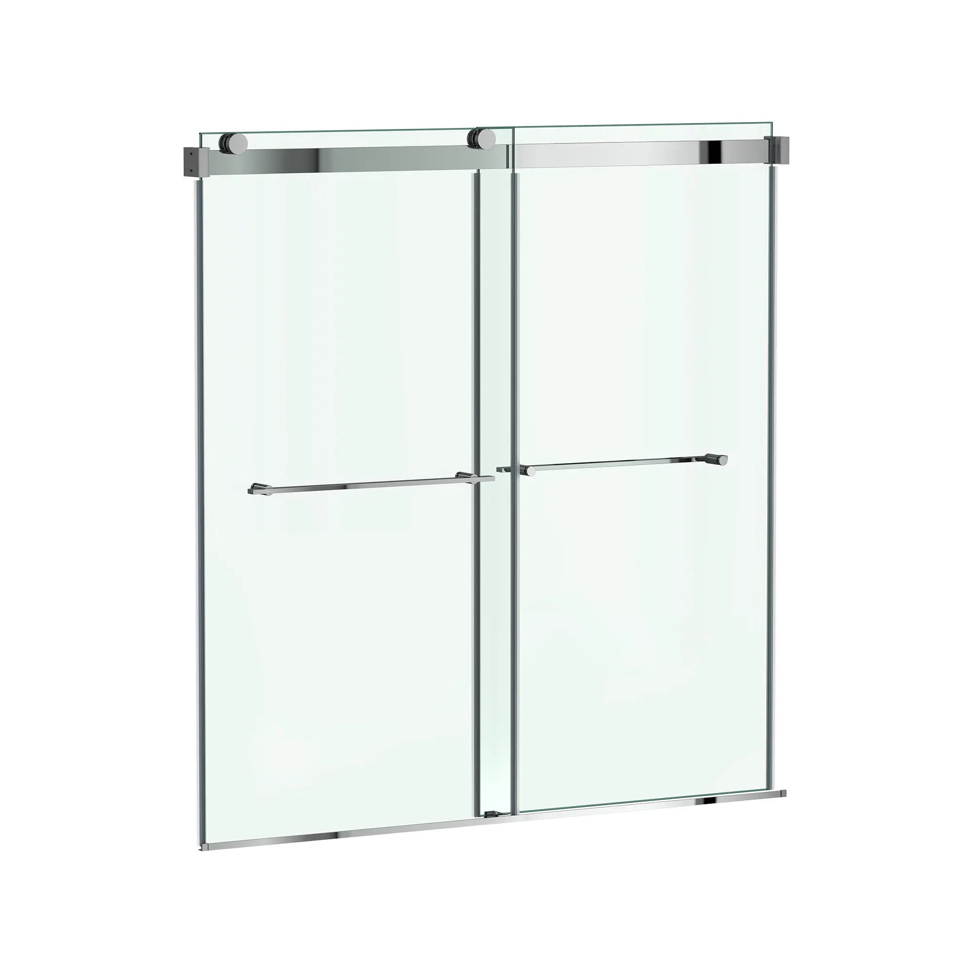 Aspirations 60 x 60-Inch Frameless Sliding Bathtub Door // 60 X 60 IN / SILVER SHINE // 188303_Aspirations_SiloRight_AM00853400.213_0001_May2023_0_CDNwebp_2590d00b-1152-4c7a-8d18-5e66a8389e47.webp