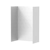 [2951SWT32.020] Aspirations 60 x 32 x 84-Inch Vertical Tile Shower Wall Set - White