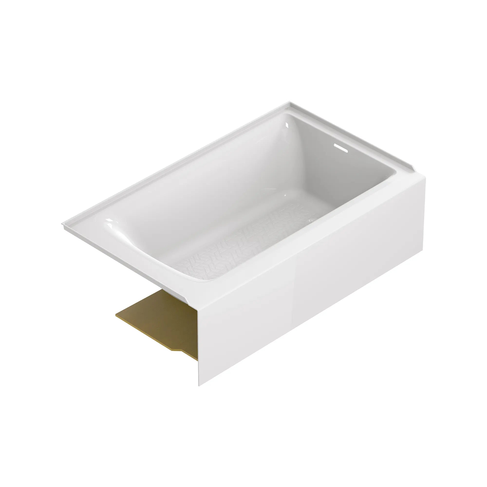 Aspirations 60 x 36-Inch Integral Apron Bathtub With Right-Hand Drain // 60 X 36 IN / RIGHT / WHITE // 188423_Aspirations_SiloRight_2965102_0001_APRIL2023_0_CDNwebp.webp