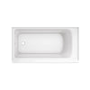 [2964202.020] Aspirations 60 x 32-Inch Integral Apron Bathtub With Left-Hand Drain - White