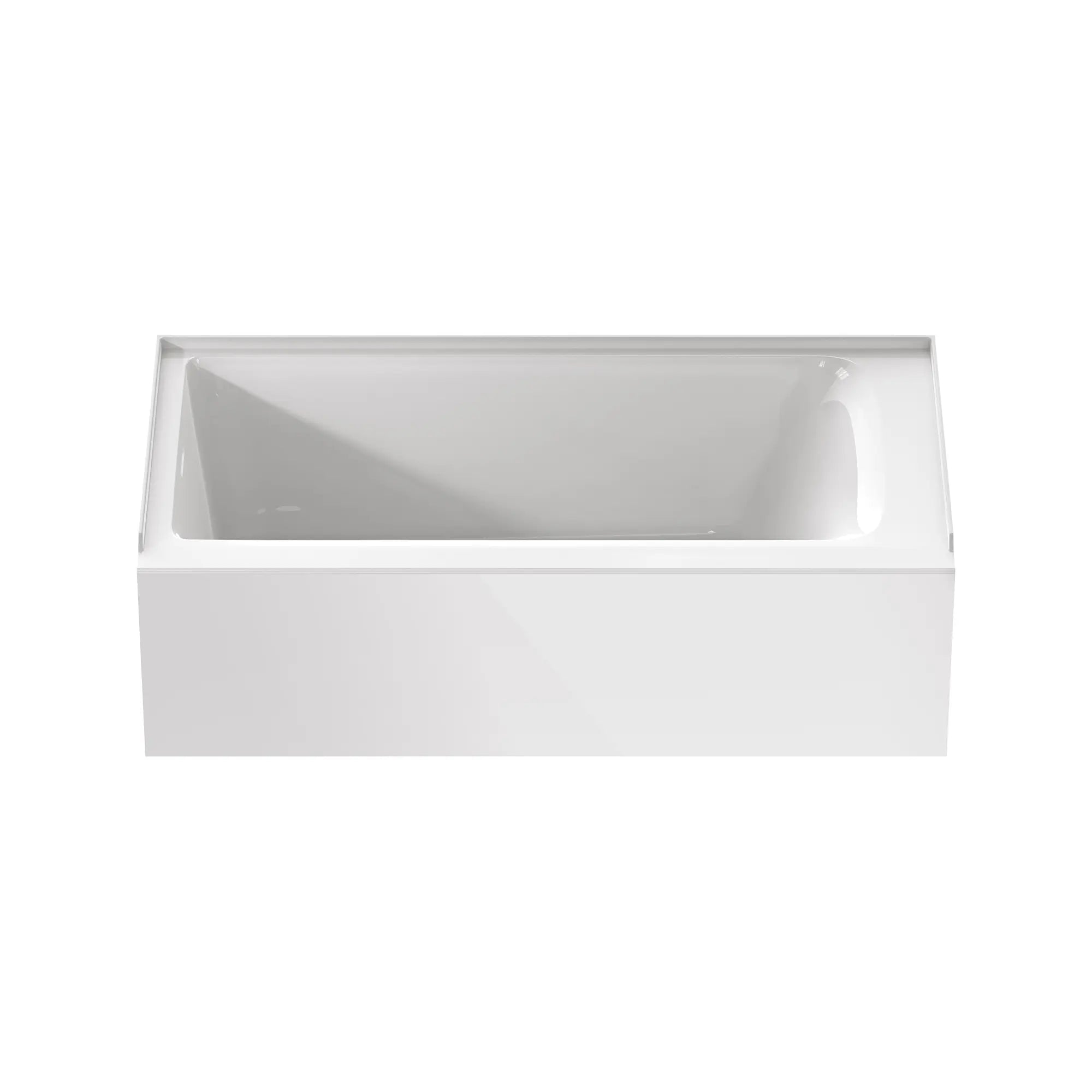 Aspirations 60 x 30-Inch Integral Apron Bathtub With Left-Hand Drain // 60 X 30 IN / LEFT / WHITE // 188434_Aspirations_SiloFront_2963202.020_0001_MAY2023_0_CDNwebp.webp