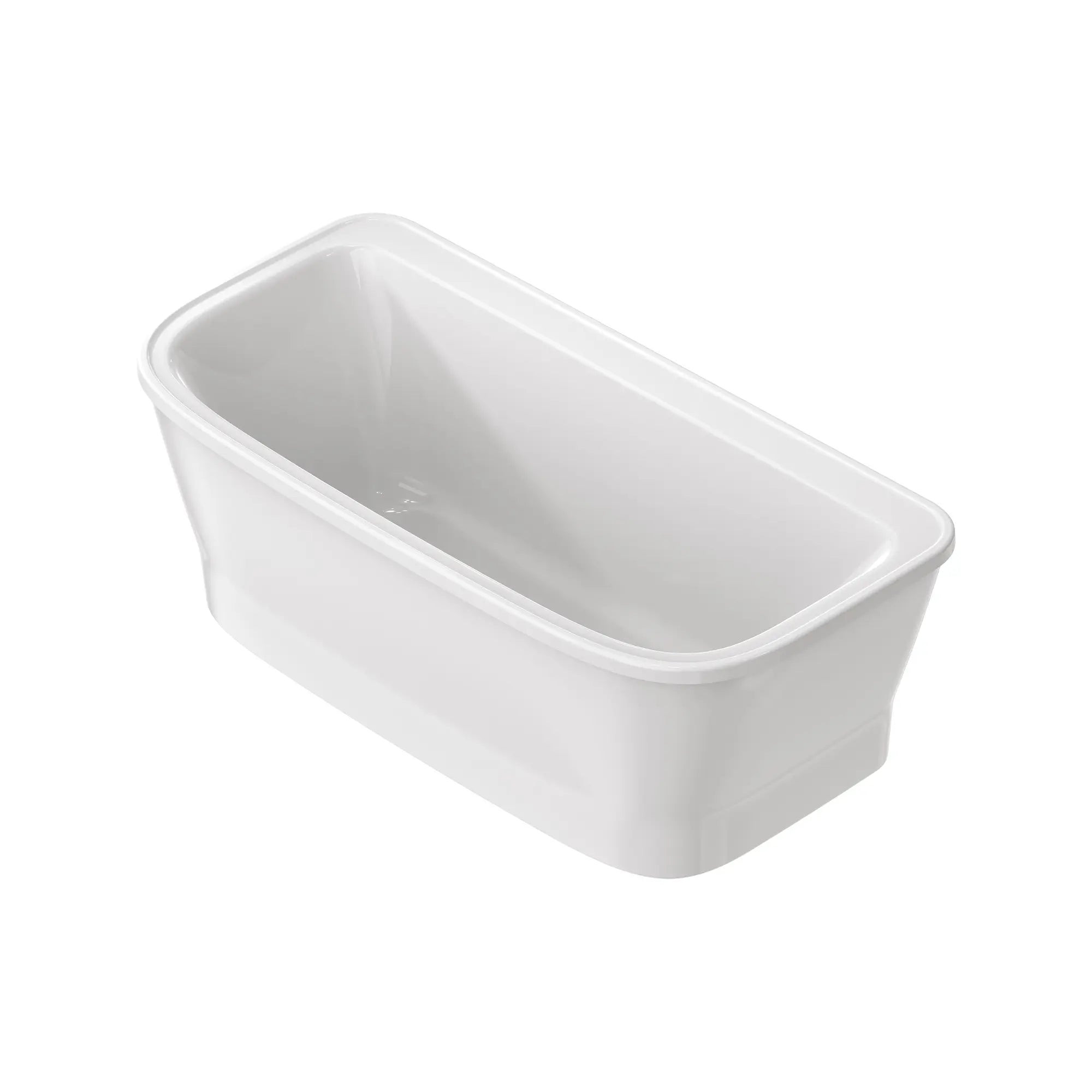 Aspirations 68 x 34-Inch Freestanding Bathtub With White Drain and Overflow // WHITE // 188439_Aspirations_SiloLeft_2677004.020_0001_APRIL2023_0_CDNwebp.webp