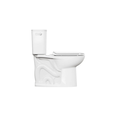 EcoStrength Aspirations Two-Piece 0.80 gpf/3 Lpf Chair Height Elongated Toilet Less Seat