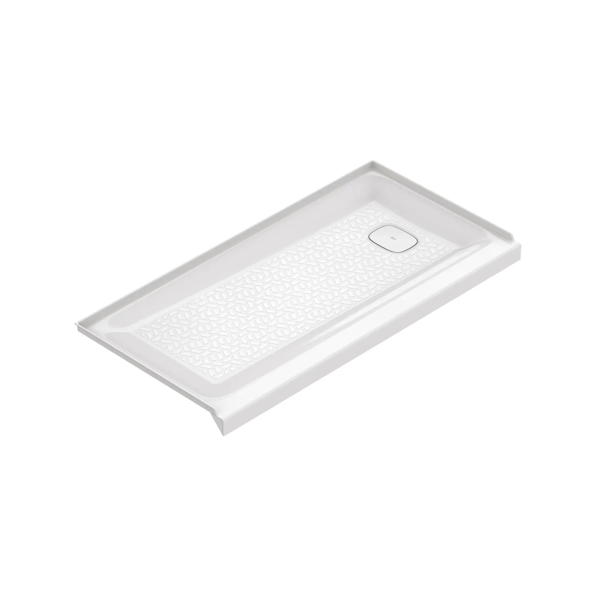 Aspirations 60 x 30-Inch Single Threshold Shower Base With Right-Hand Drain // 60 X 30 IN / RIGHT / WHITE // 193137_Aspirations_SiloRight_A8019T-RHO_0001_APRIL2023_0_CDNwebp.webp