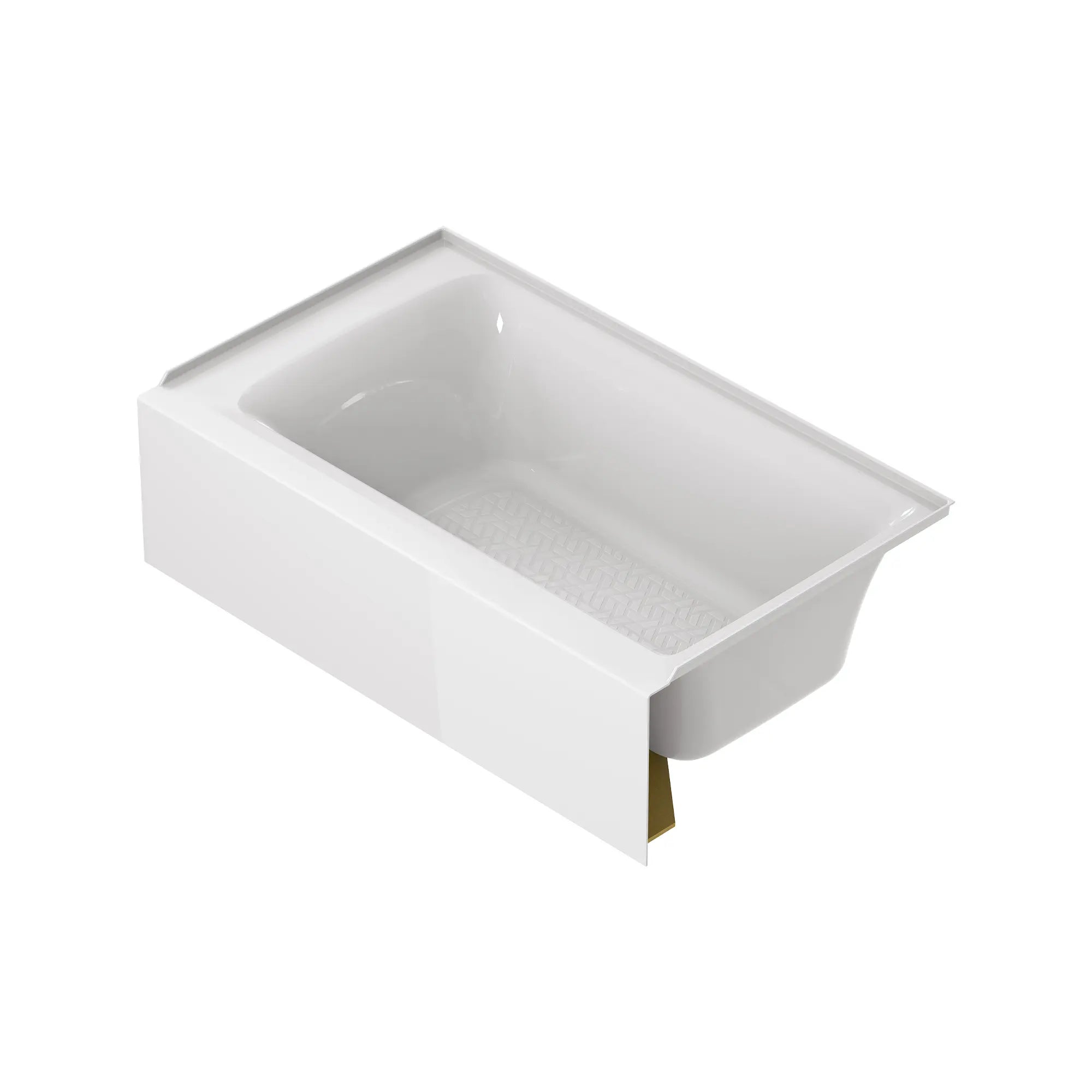 Aspirations 60 x 36-Inch Integral Apron Bathtub With Right-Hand Drain // 60 X 36 IN / RIGHT / WHITE // 193160_Aspirations_SiloLeft_2965102.020_0001_APRIL2023_0_CDNwebp.webp