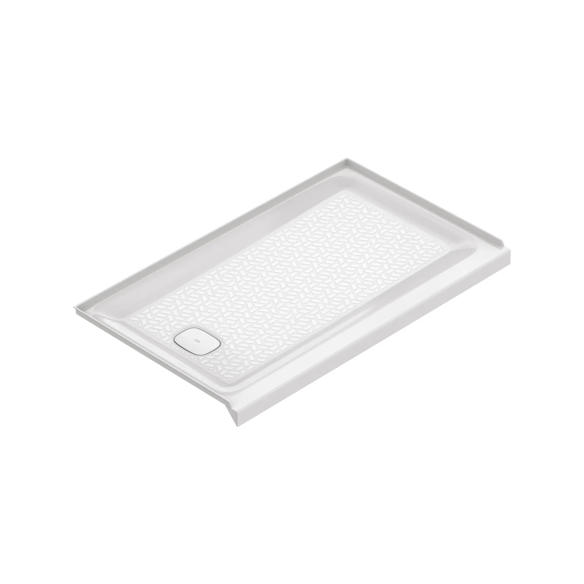 Aspirations 60 x 36-Inch Single Threshold Shower Base With Left-Hand Drain // 60 X 36 IN / LEFT / WHITE // 193171_Aspirations_SiloRight_A8021T-LHO_0001_APRIL2023_0_CDNwebp.webp