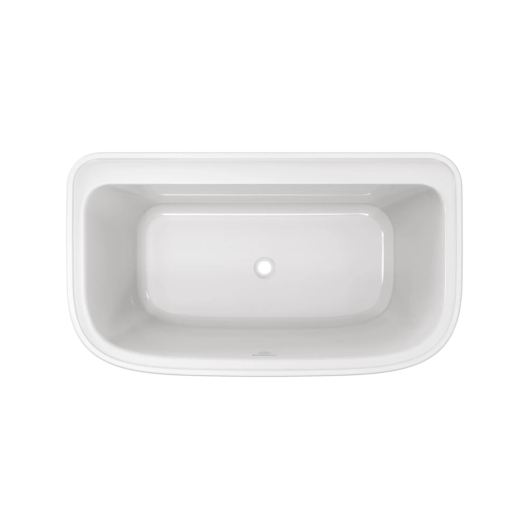 Aspirations 60 x 34-Inch Freestanding Bathtub With White Drain and Overflow // WHITE // 193186_Aspirations_SiloTop_2967004.020_0001_APRIL2023_0_CDNwebp.webp