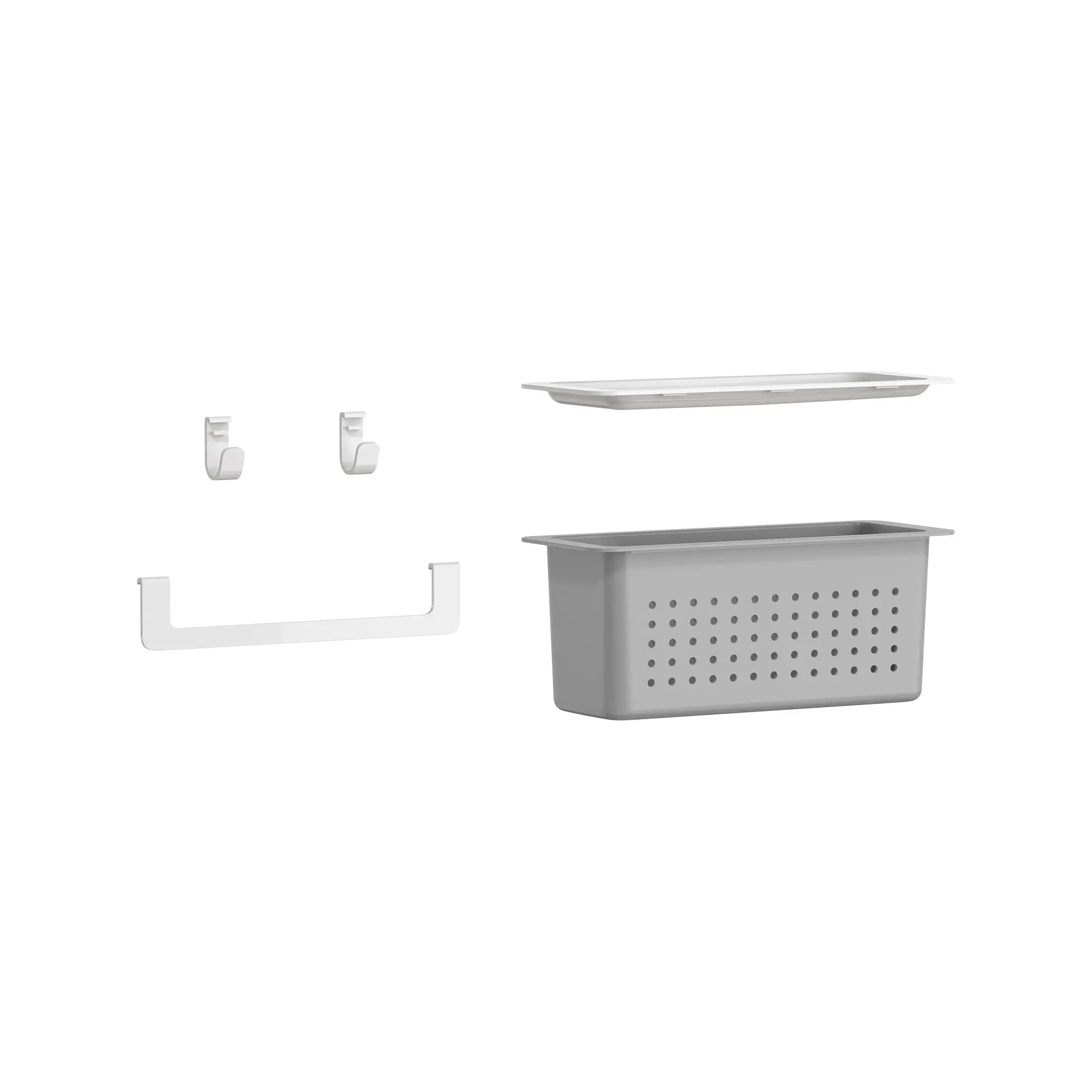 Aspirations Customizable Shelving 5-Piece Accessories Kit // WHITE // 193209_Aspirations_SiloRight_7194000.020_0001_May2023_0_CDNwebp.webp