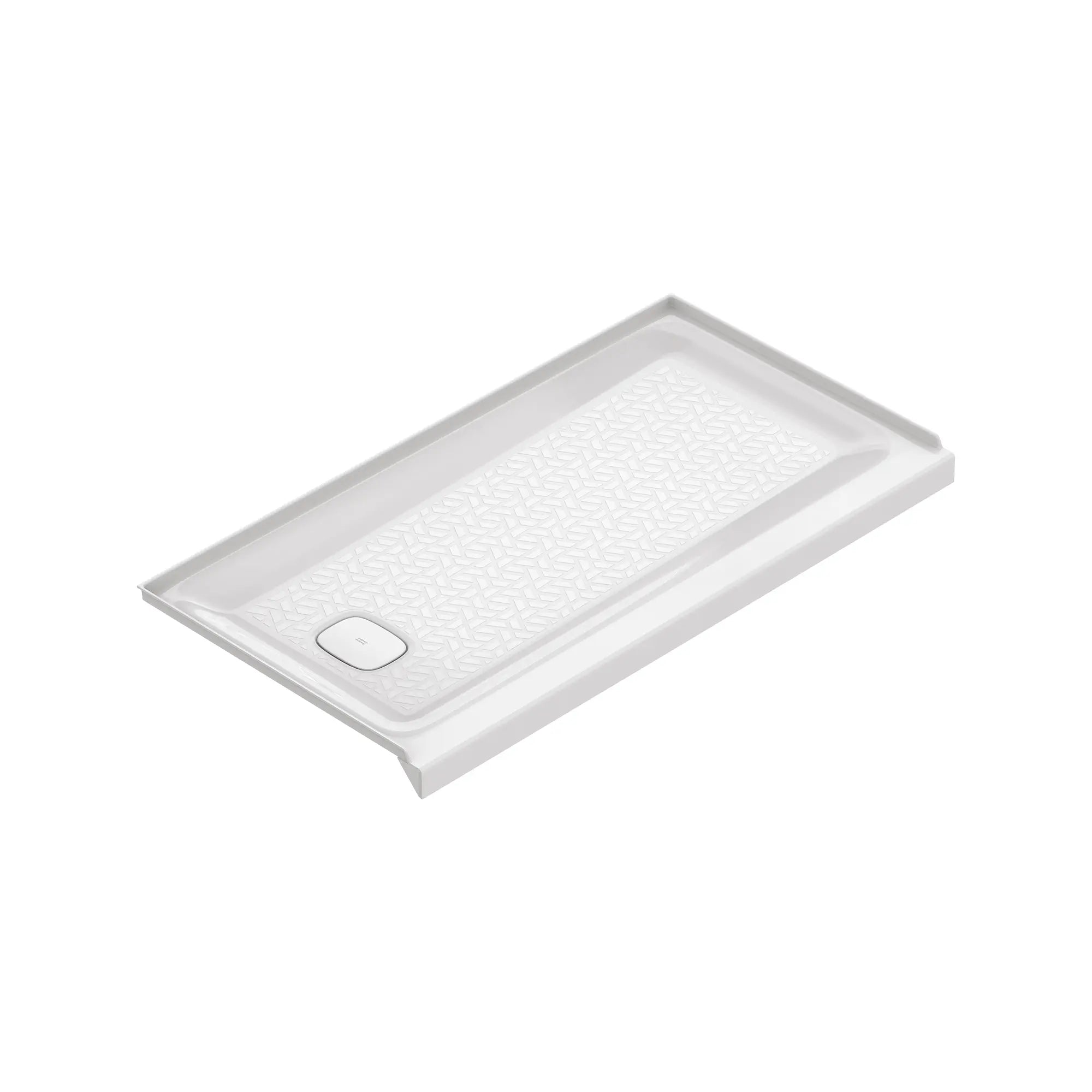 Aspirations 60 x 32-Inch Single Threshold Shower Base With Left-Hand Drain // 60 X 32 IN / LEFT / WHITE // 193212_Aspirations_SiloRight_A8020T-LHO_0001_APRIL2023_0_CDNwebp.webp