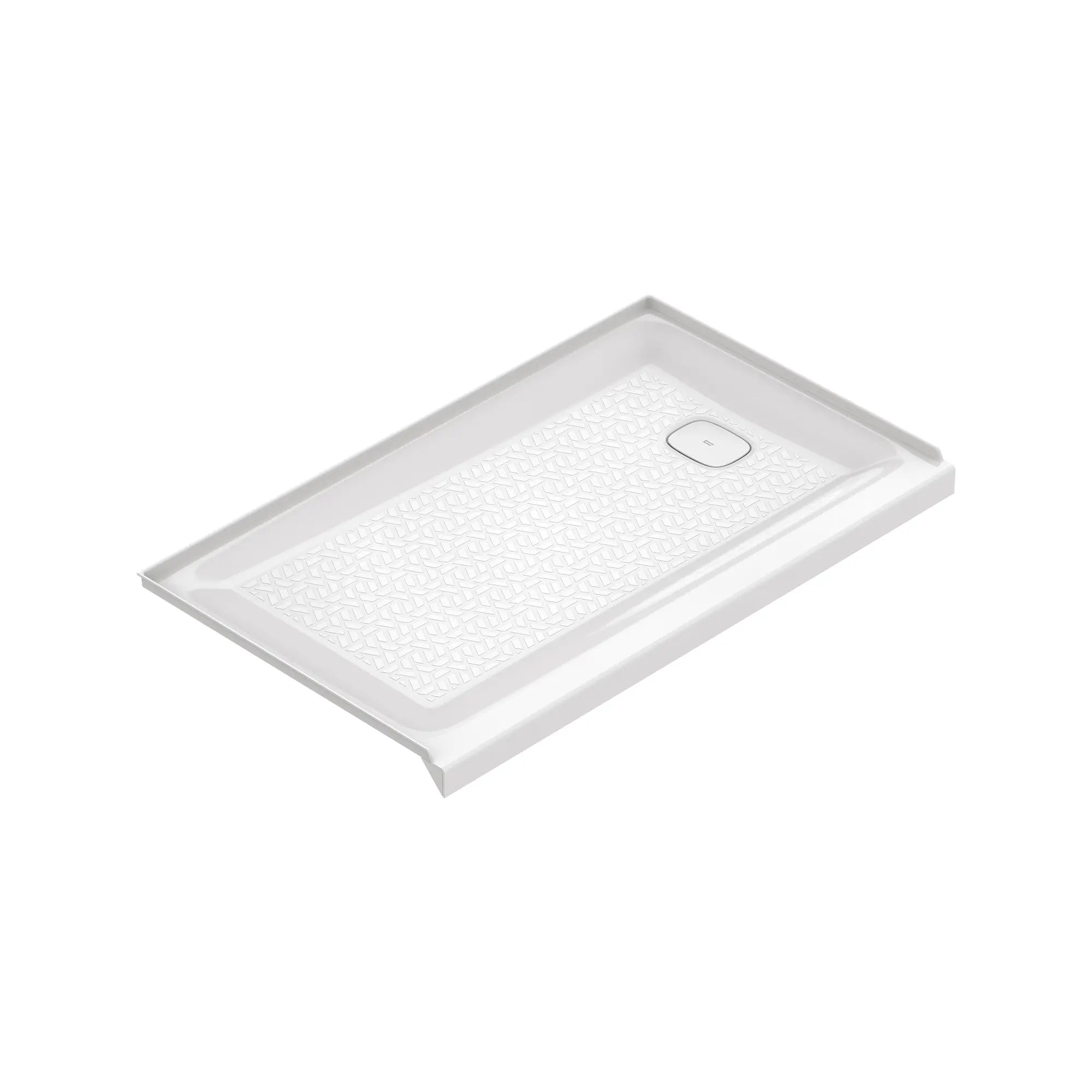 Aspirations 60 x 36-Inch Single Threshold Shower Base With Right Hand-Drain // 60 X 36 IN / RIGHT / WHITE // 193217_Aspirations_SiloRight_A8021T-RHO_0001_APRIL2023_0_CDNwebp.webp