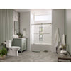 [786AA801.020] Aspirations Skirted Two-Piece 1.28 gpf/4.8 Lpf Chair-Height Elongated Toilet With Seat - White